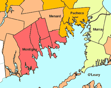 state senators map state senators map