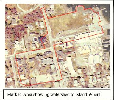 Island Wharf watershed