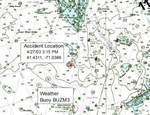 Bouchard 120 accident location